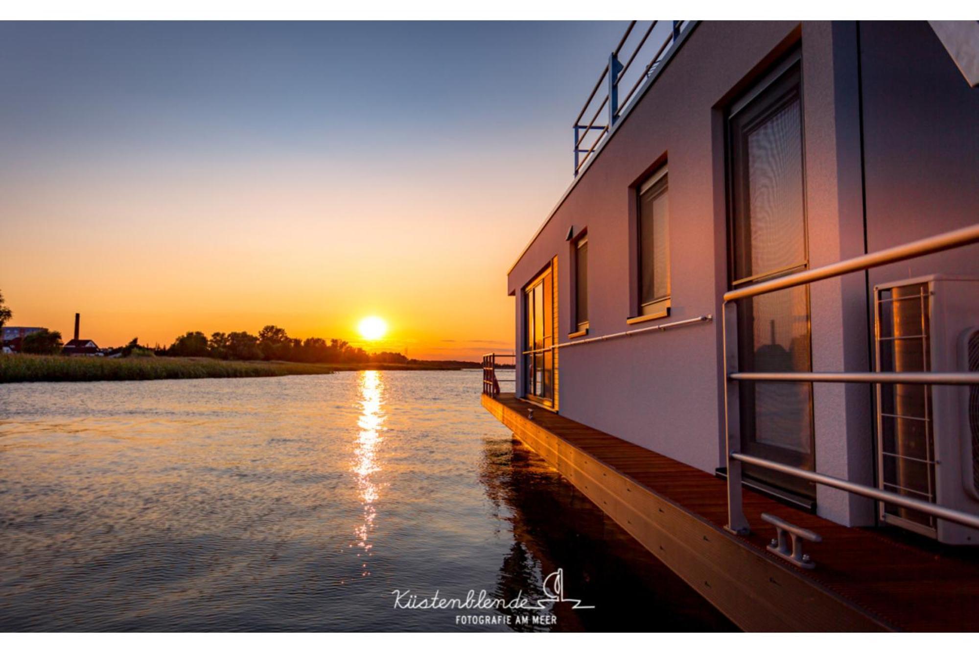 Ostsee Hausboot - Kranichnest Lp1 Ribnitz-Damgarten Esterno foto