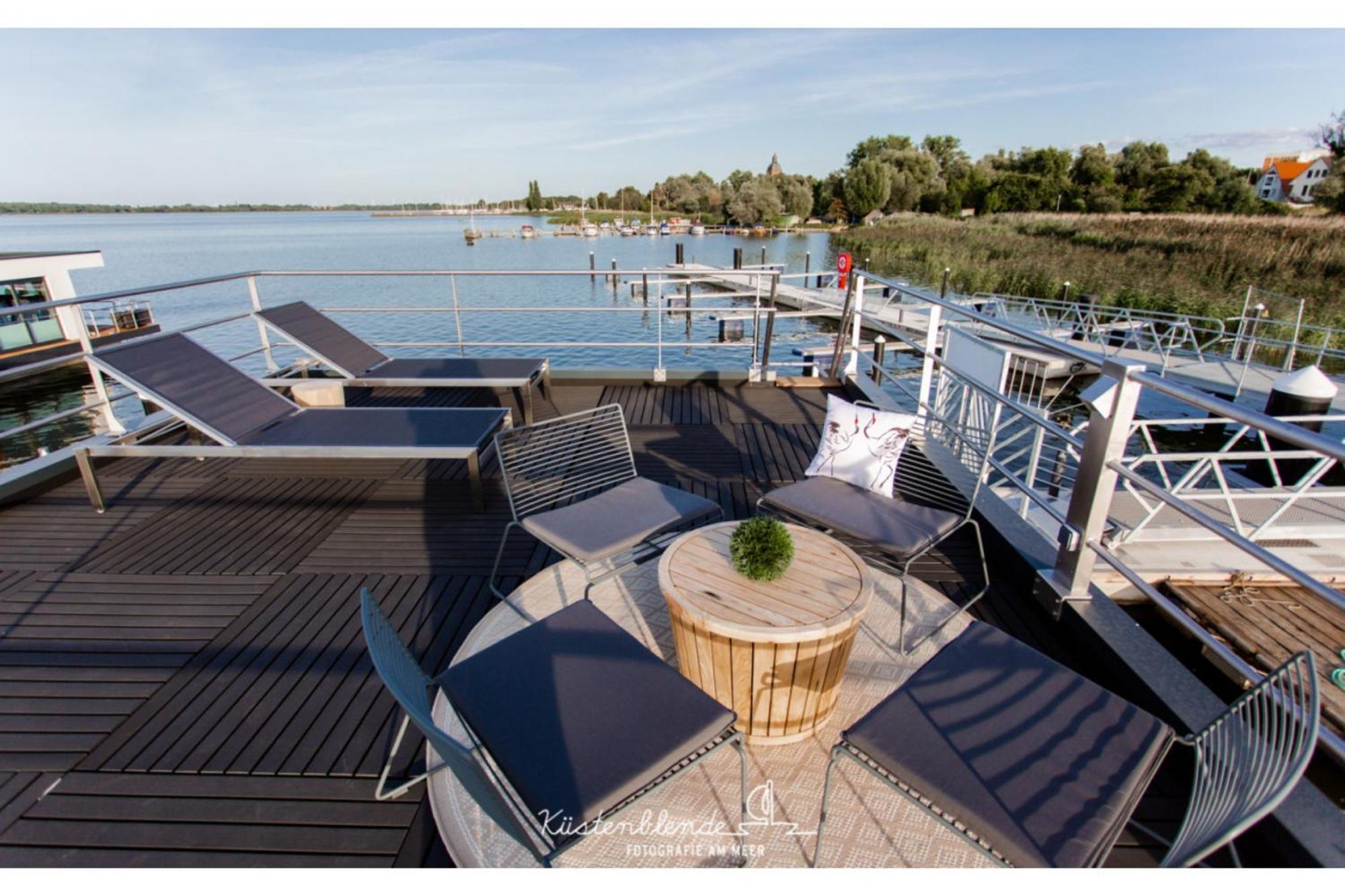 Ostsee Hausboot - Kranichnest Lp1 Ribnitz-Damgarten Esterno foto