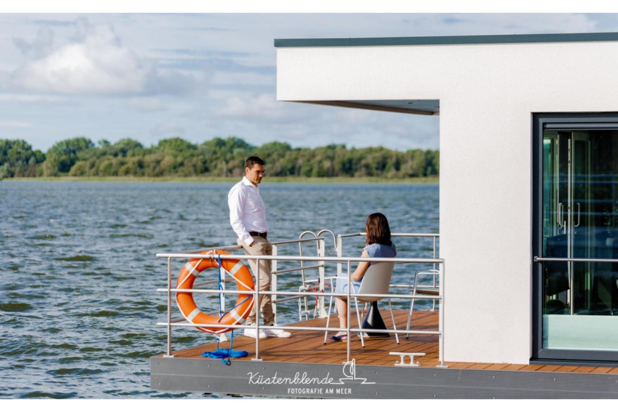 Ostsee Hausboot - Kranichnest Lp1 Ribnitz-Damgarten Esterno foto